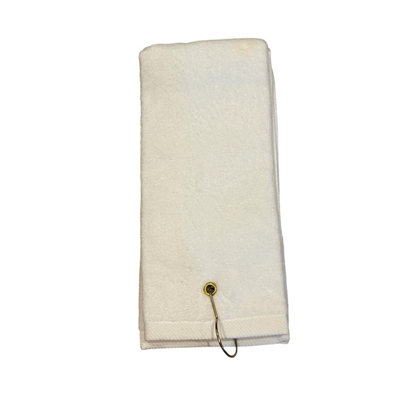 Cummins Engine White Golf Towel - Picture 4 of 4